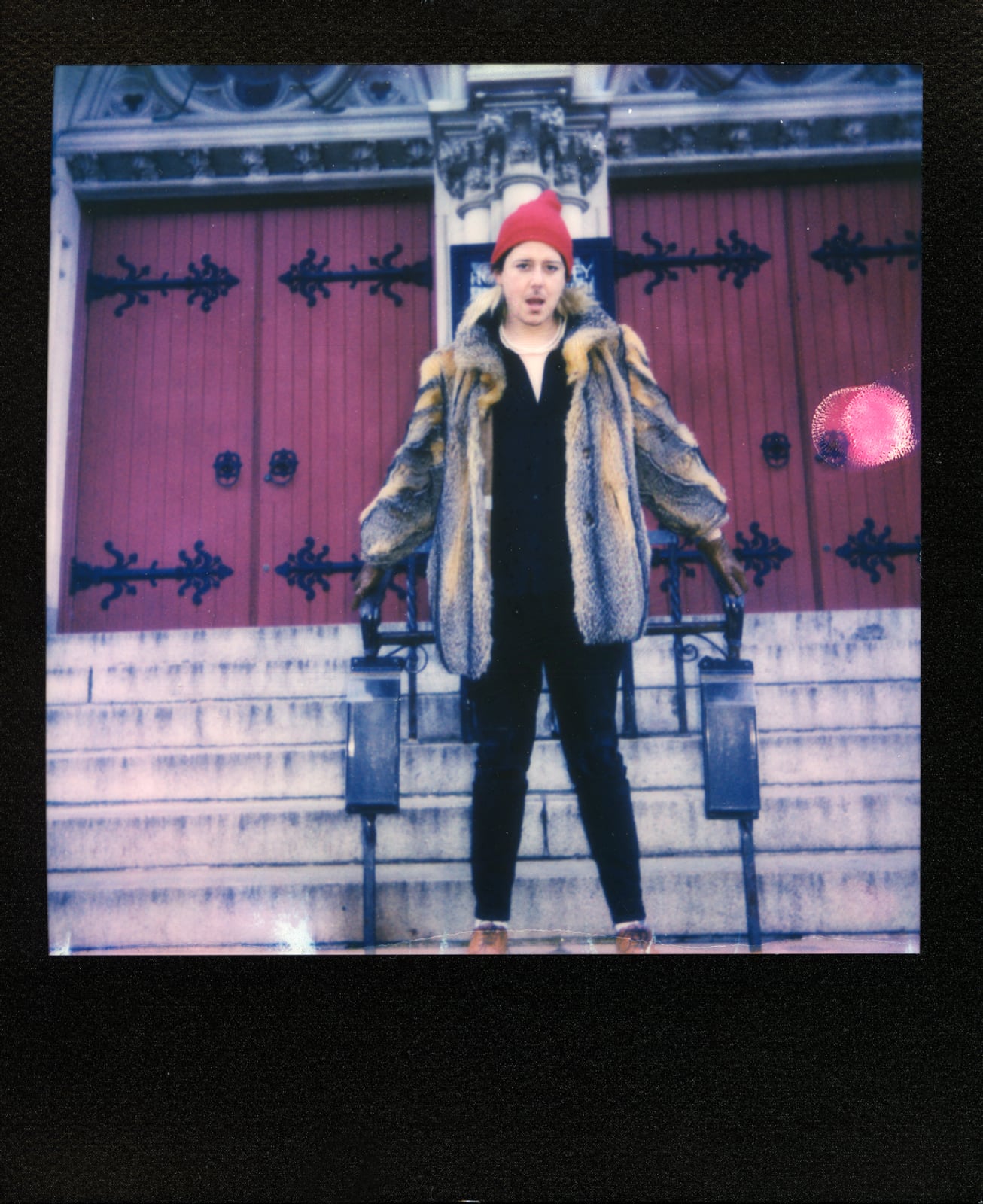 Analog film photograph, queer portrait, New York