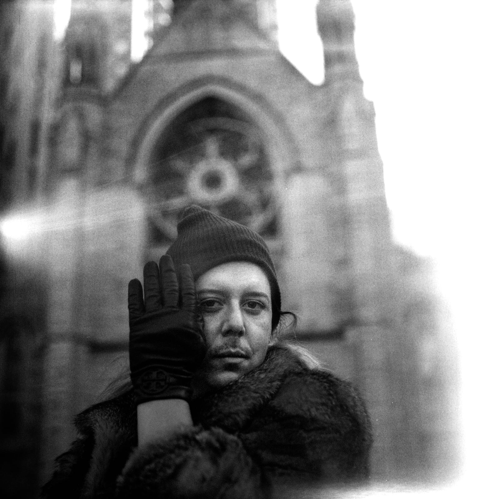 Medium format analog film portrait, New York