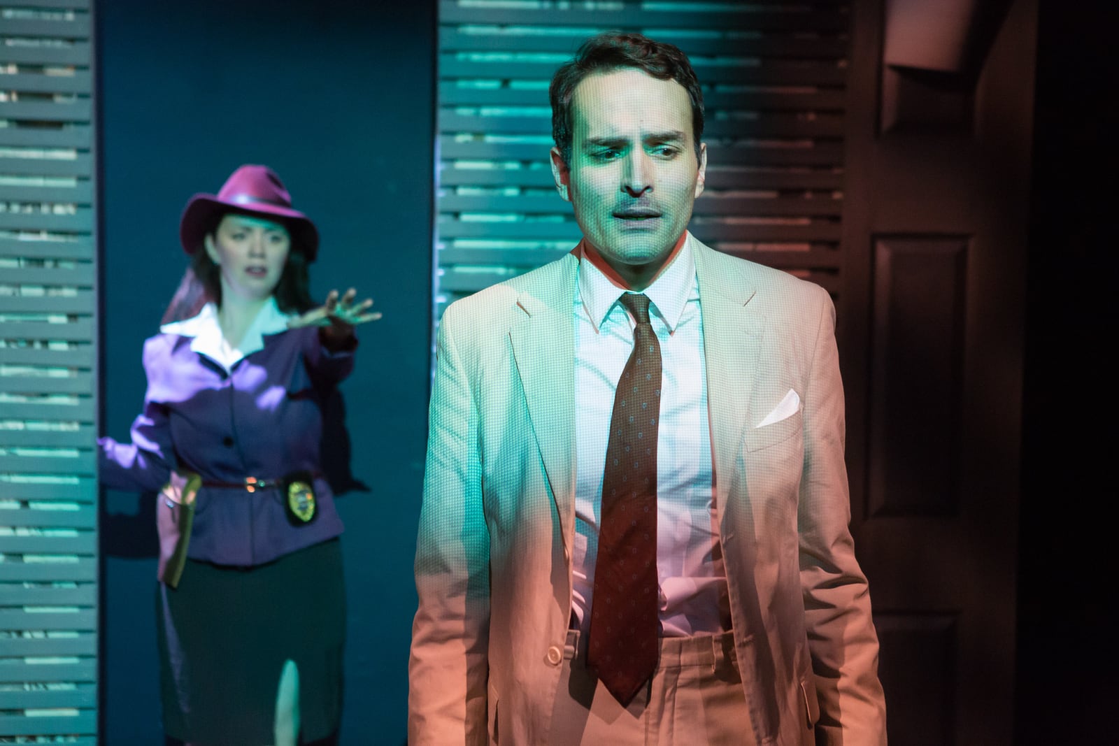 Production still from City That Cried Wolf, NYC theater photography