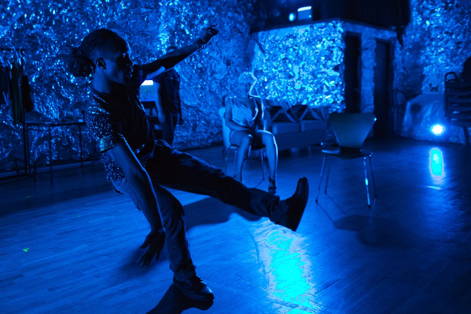 Production still from Duckling at Jack, NYC theater photography