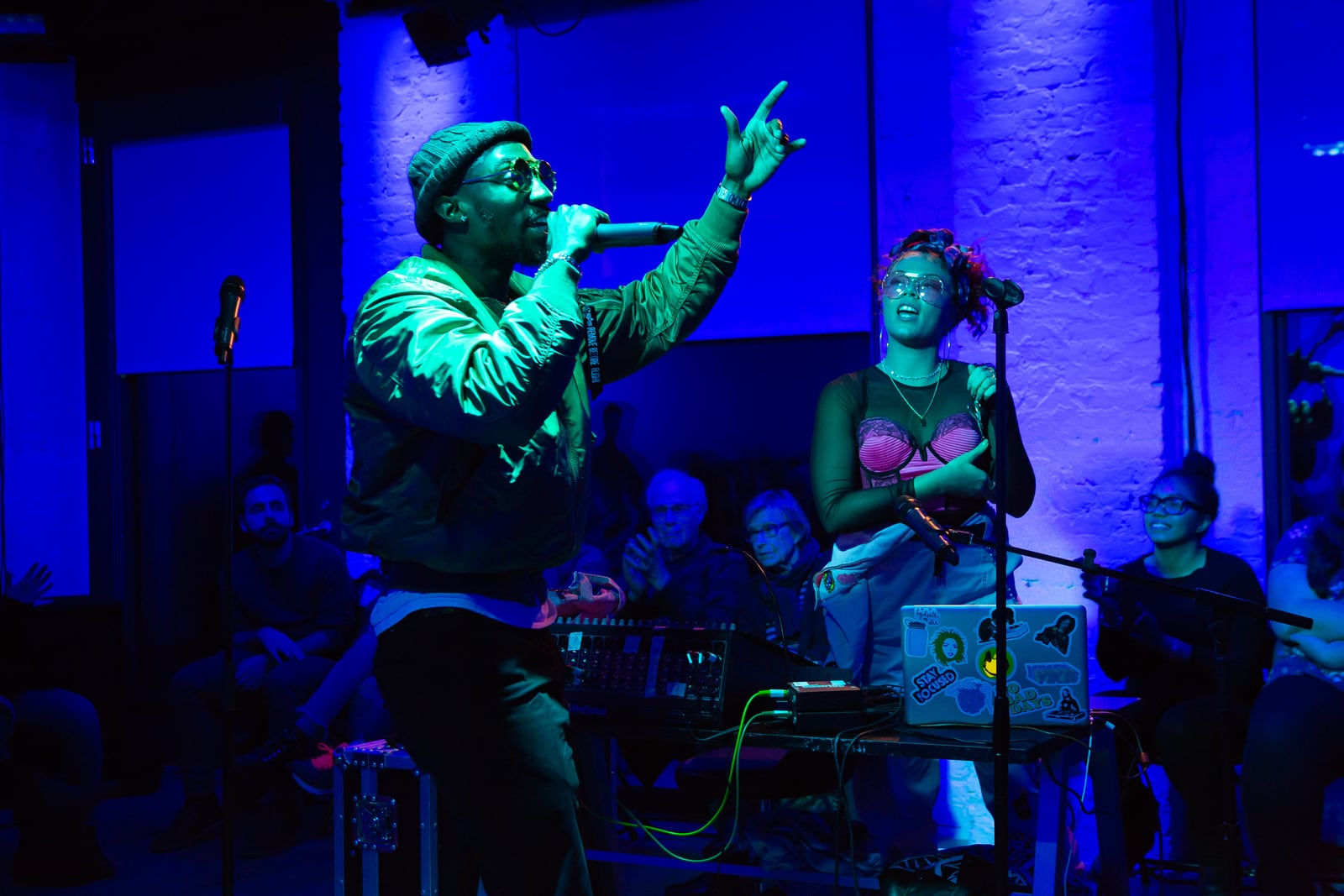 NYC theater photography, production still from Hype Man at the Flea