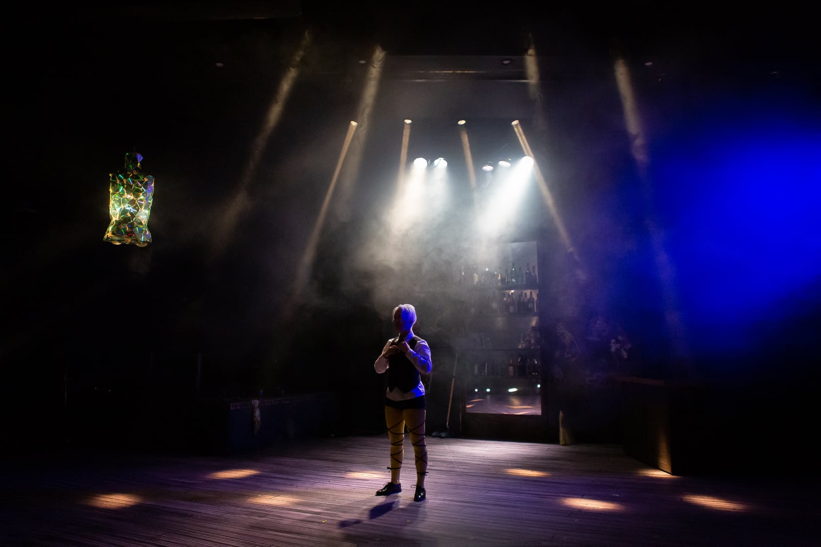 Production still from Twelth Night at Fordham, NYC theater photography