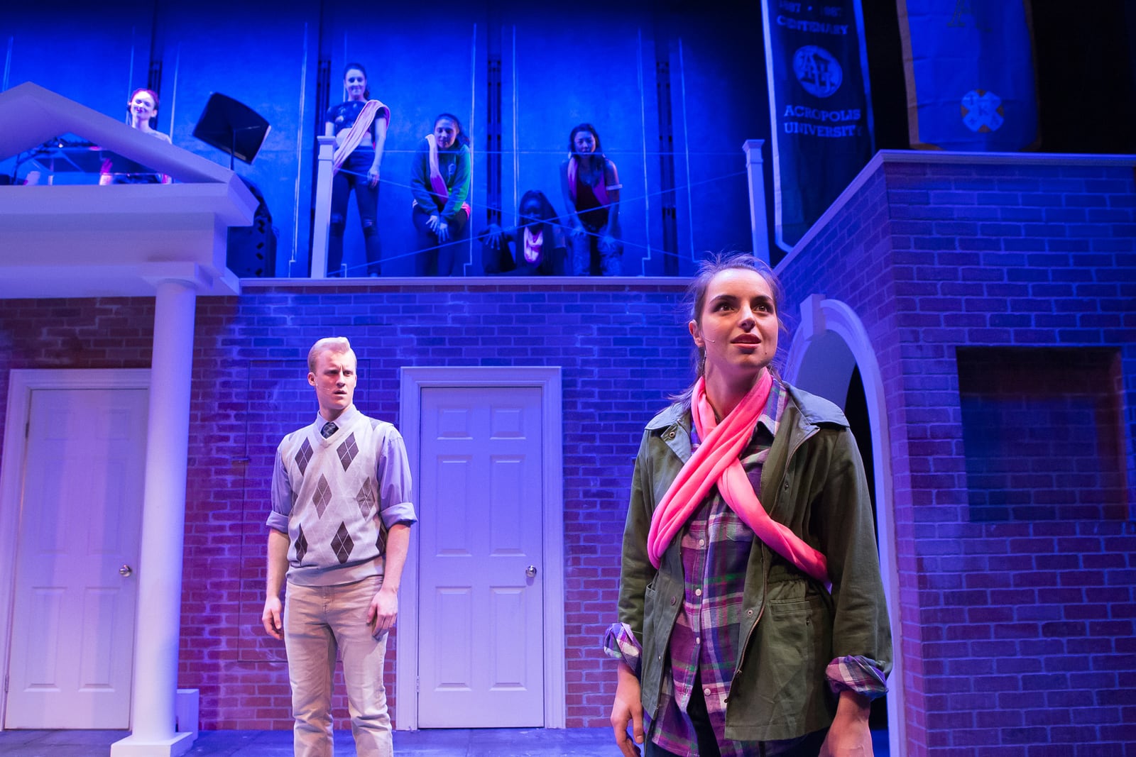 NYC theater photography, production still from Ms Estrada at the Flea Theater