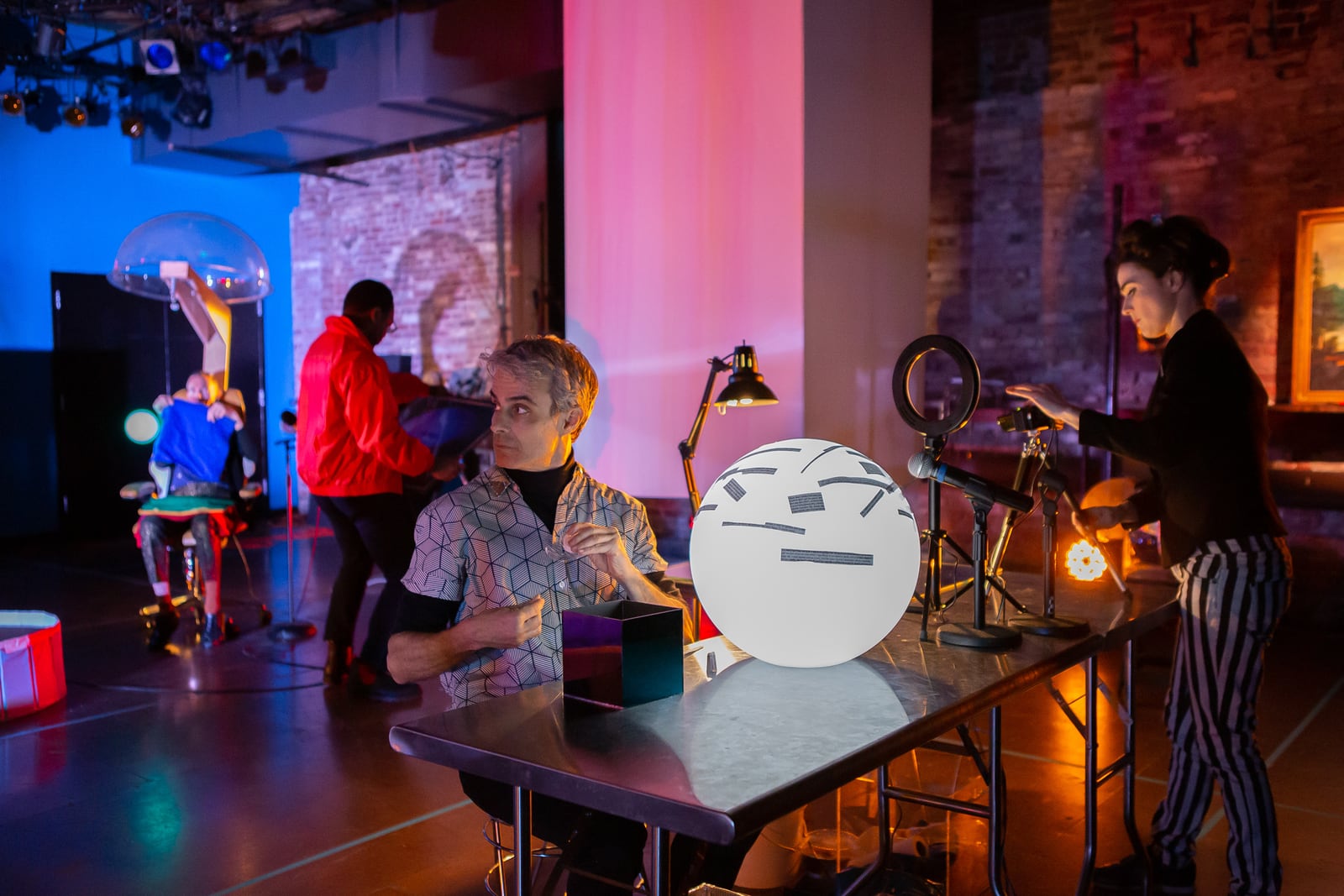 Production still: You Are Under Our Space Control at Object Collection, NYC