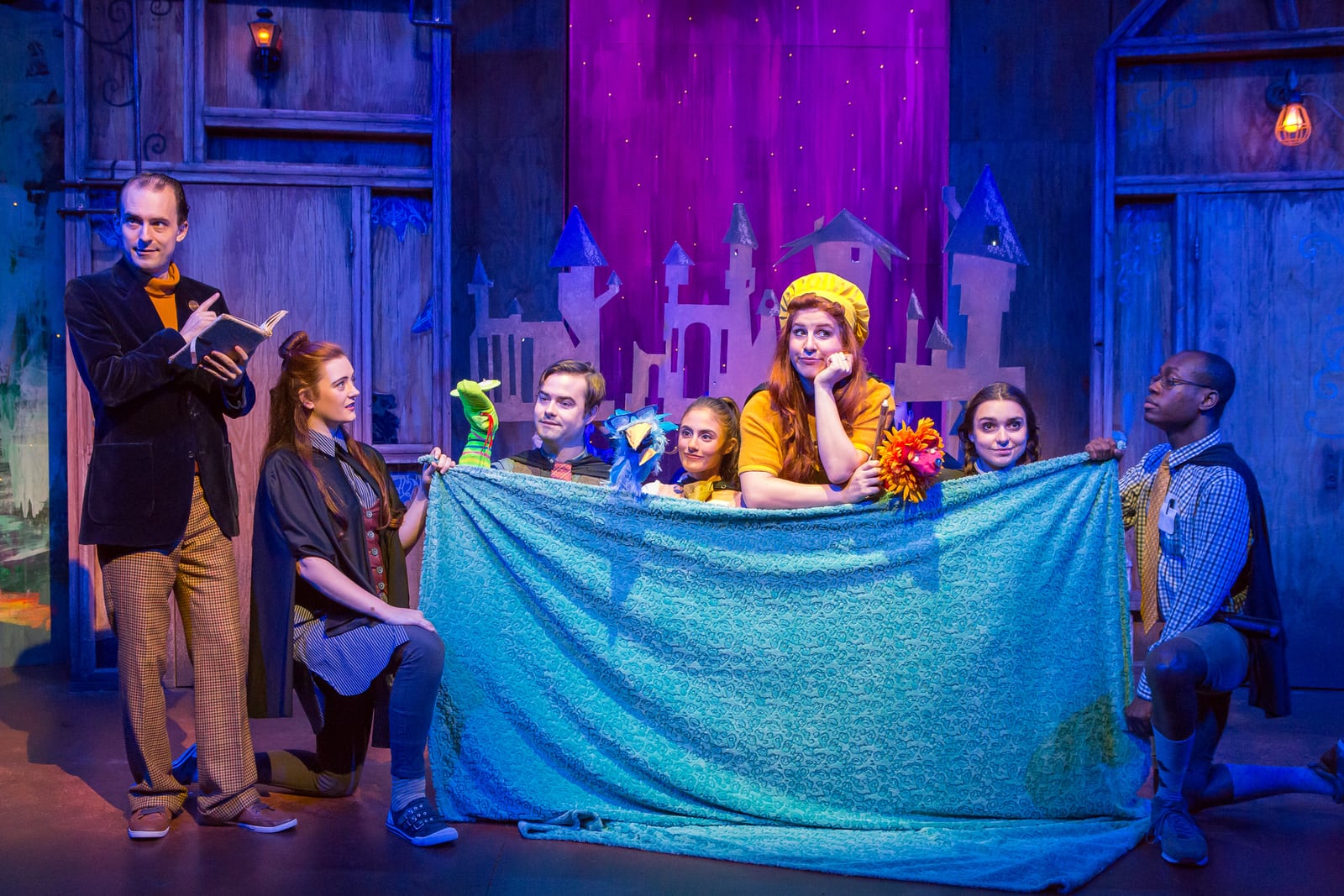 Production still from Puffs at NWS, NYC theater photography