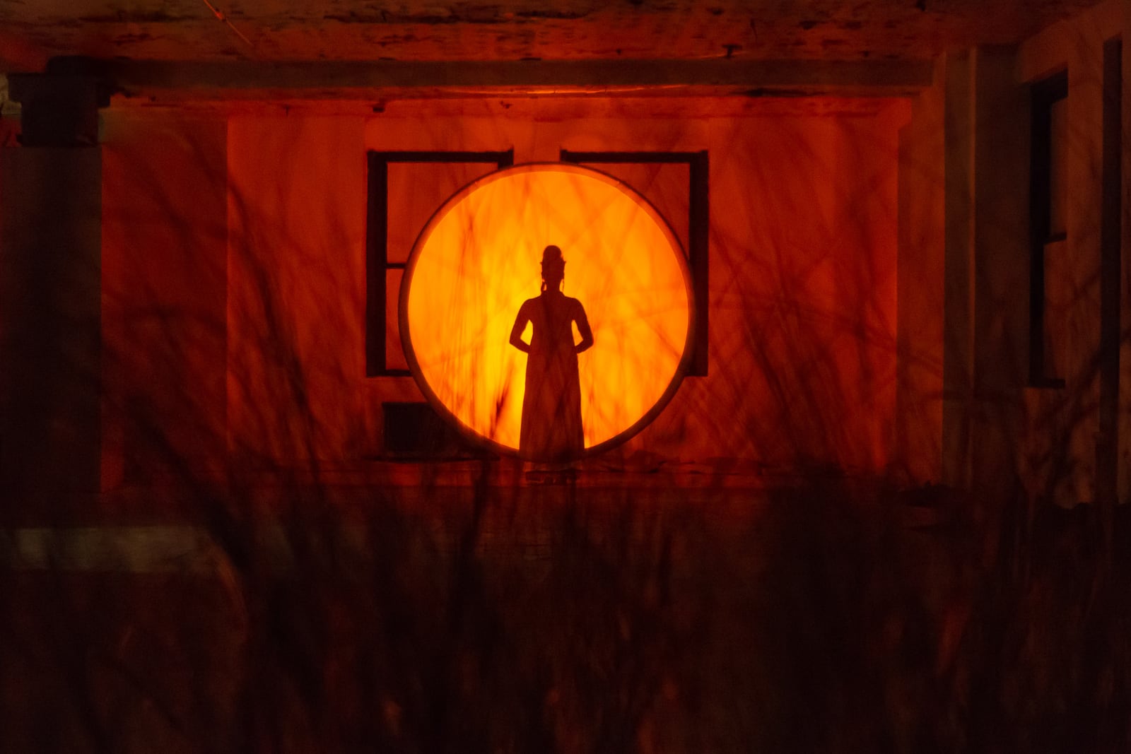 Production still from Red Hills, NYC theater photography by Hunter Canning