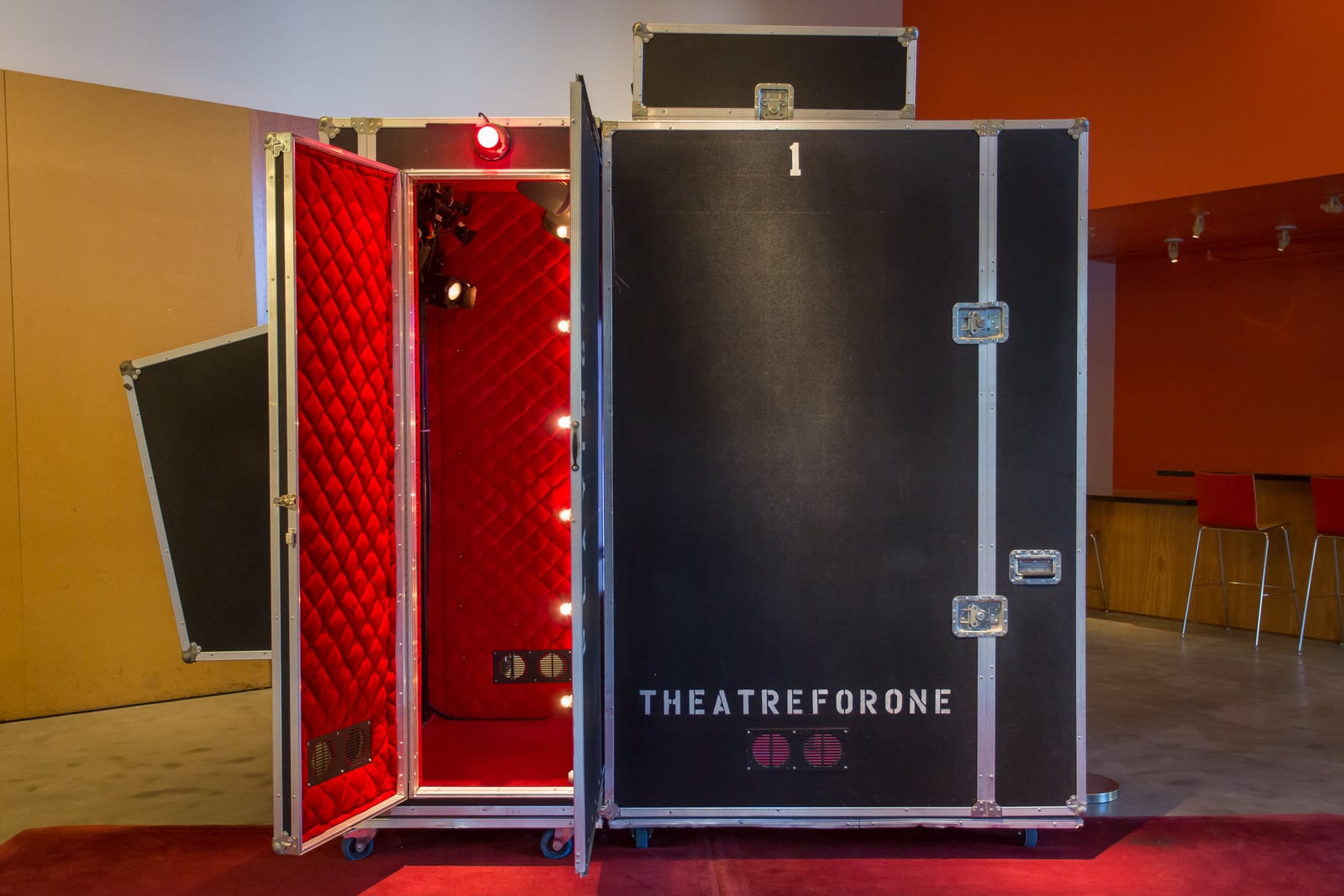 NYC theater photography: production still from Theater for One