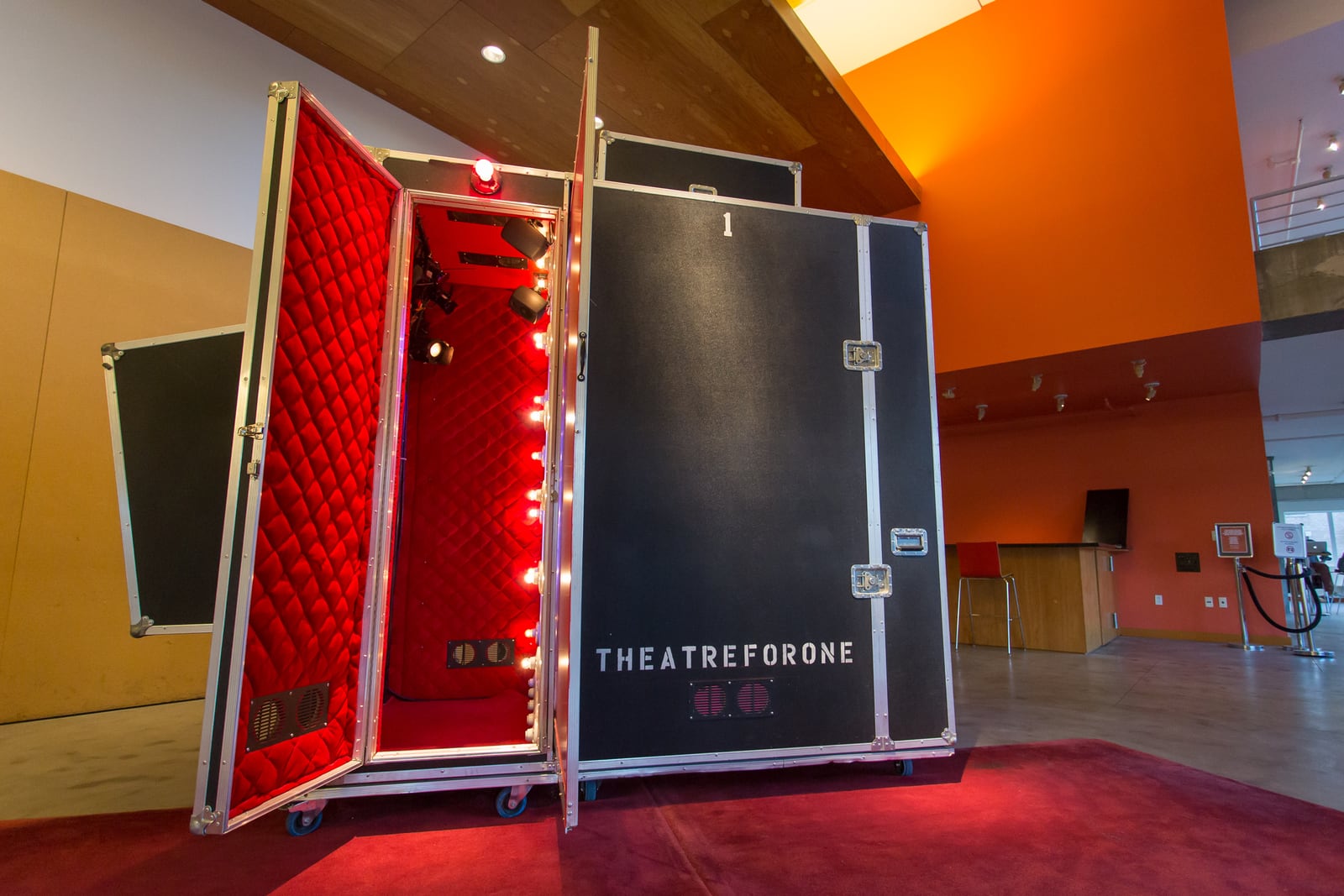 Theater for One, production still, NYC theater photography