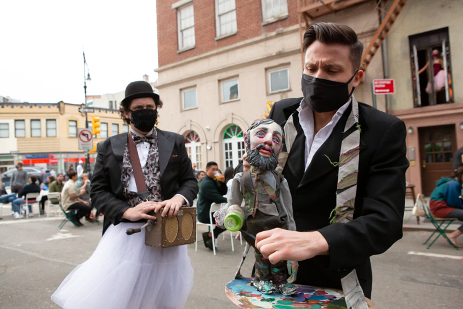 Theater production still, Voyeur Round 2, New York City