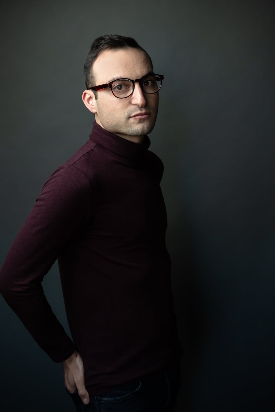 Editorial portrait of Brett Epstein, New York City