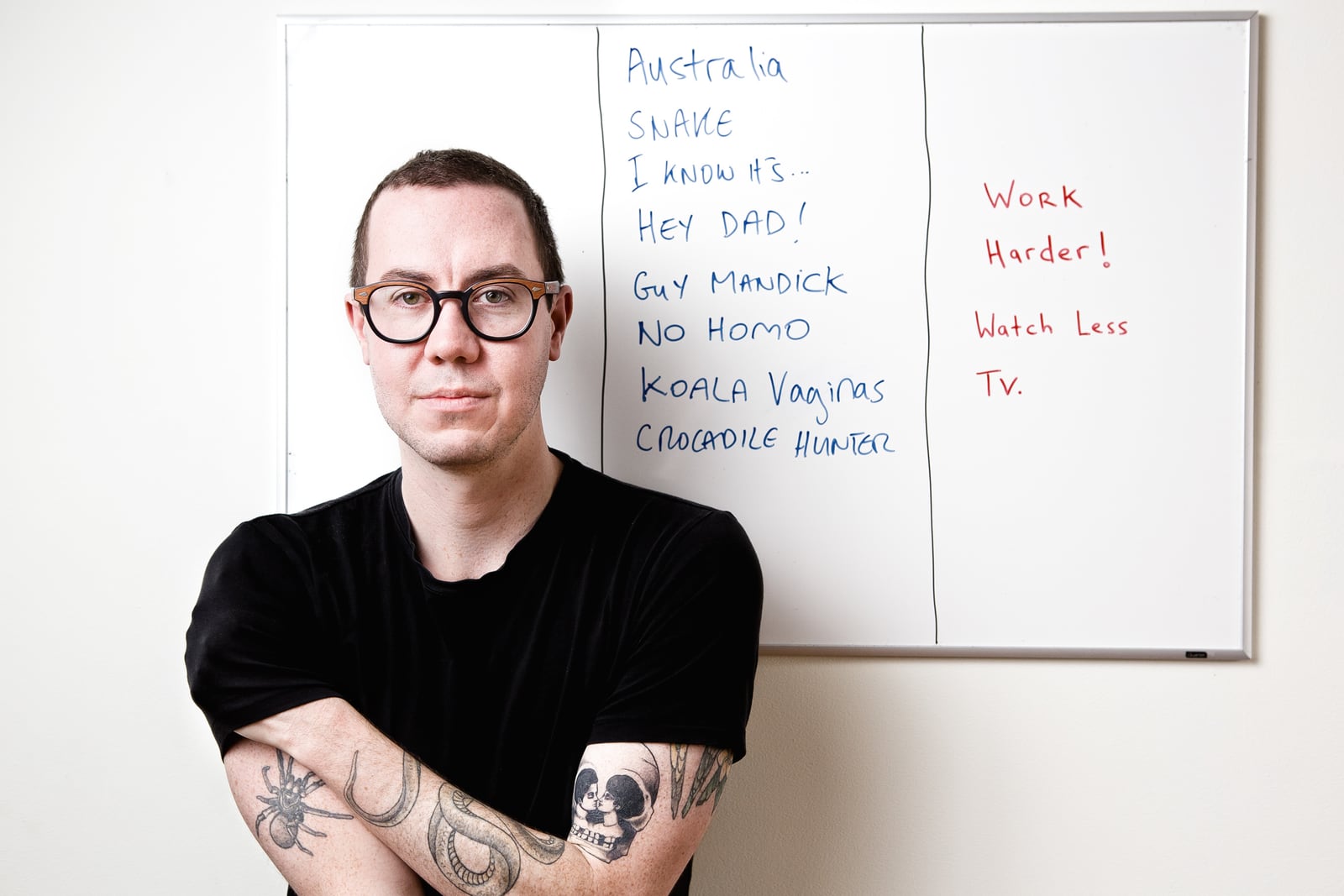 Editorial portrait of David Smithyman, New York City