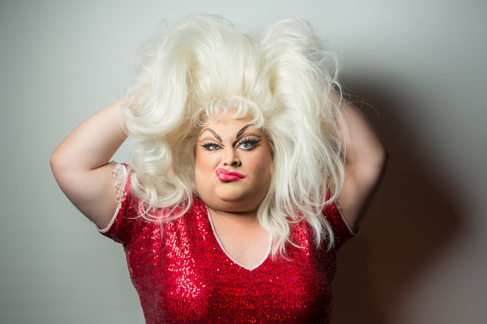 Editorial portrait of Ginger Minj, New York City